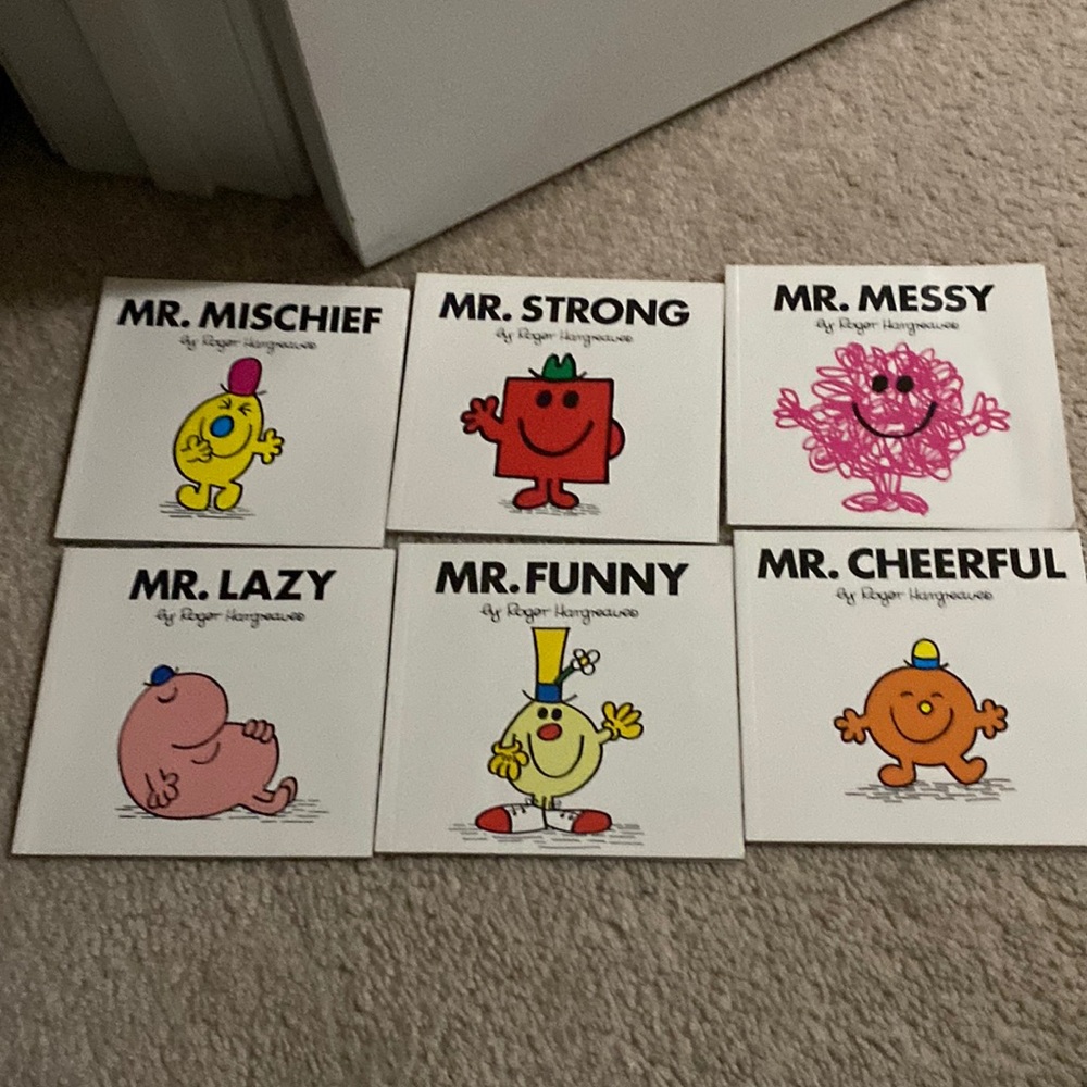 Little Miss and Little Mr. Books